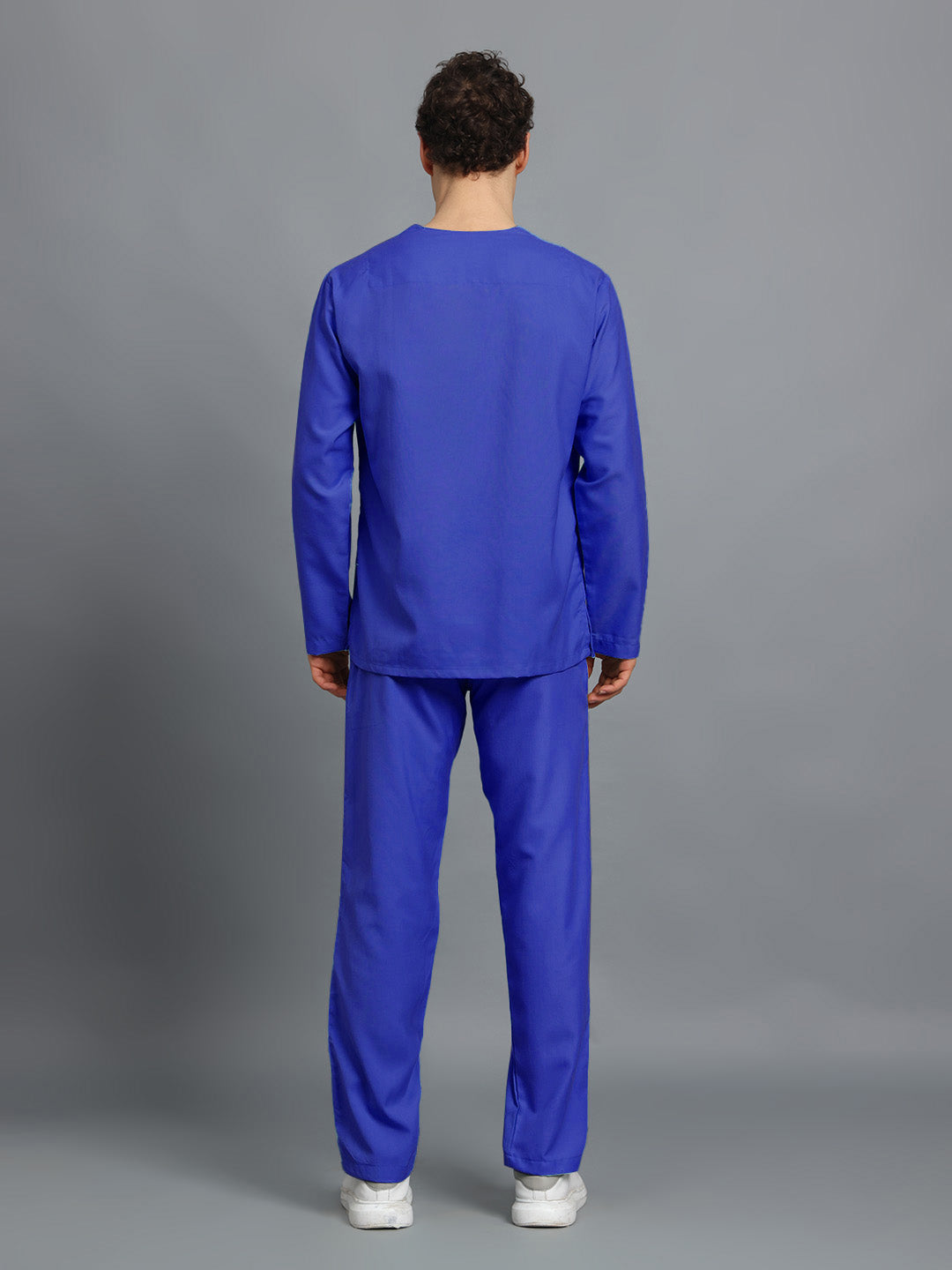 Royal Blue Originals Full Sleeve Medical Scrubs - Male