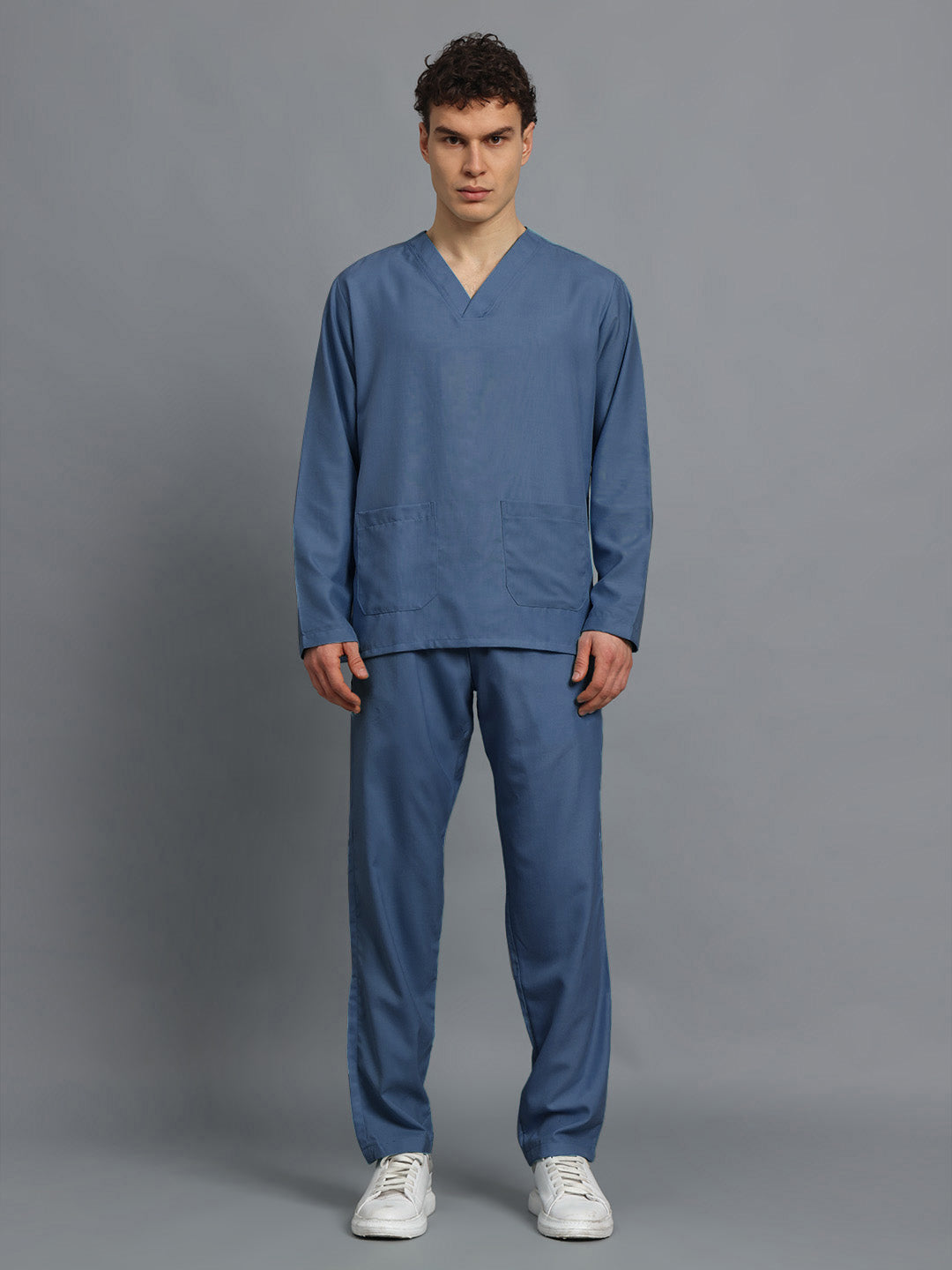 Dark Teal Originals Full Sleeve Medical Scrubs - Male