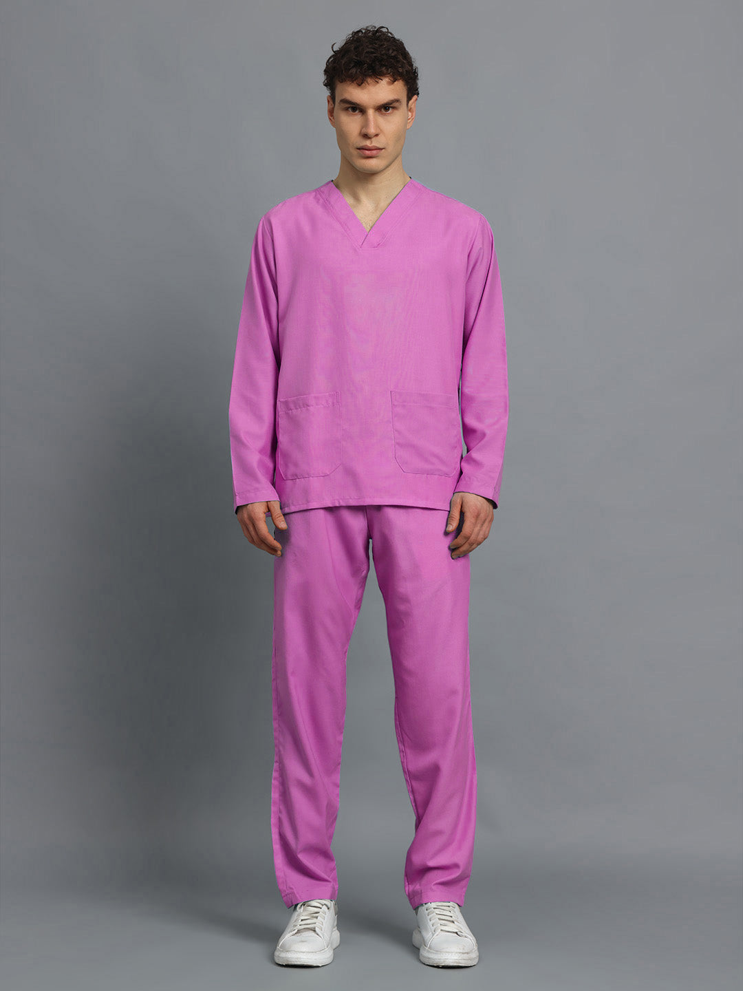 Pink Originals Full Sleeve Medical Scrubs - Male