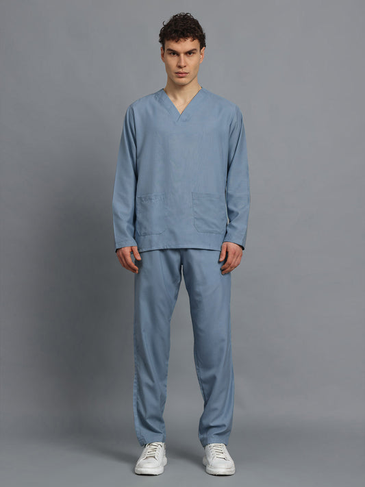 Teal Originals Full Sleeve Medical Scrubs - Male