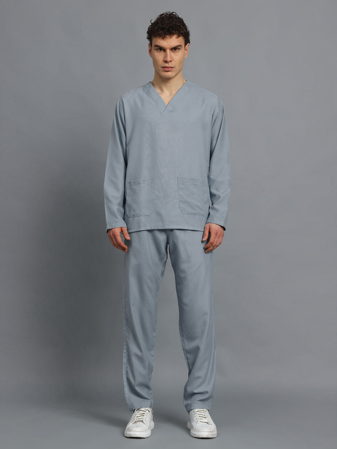 Grey Originals Full Sleeve Medical Scrubs - Male