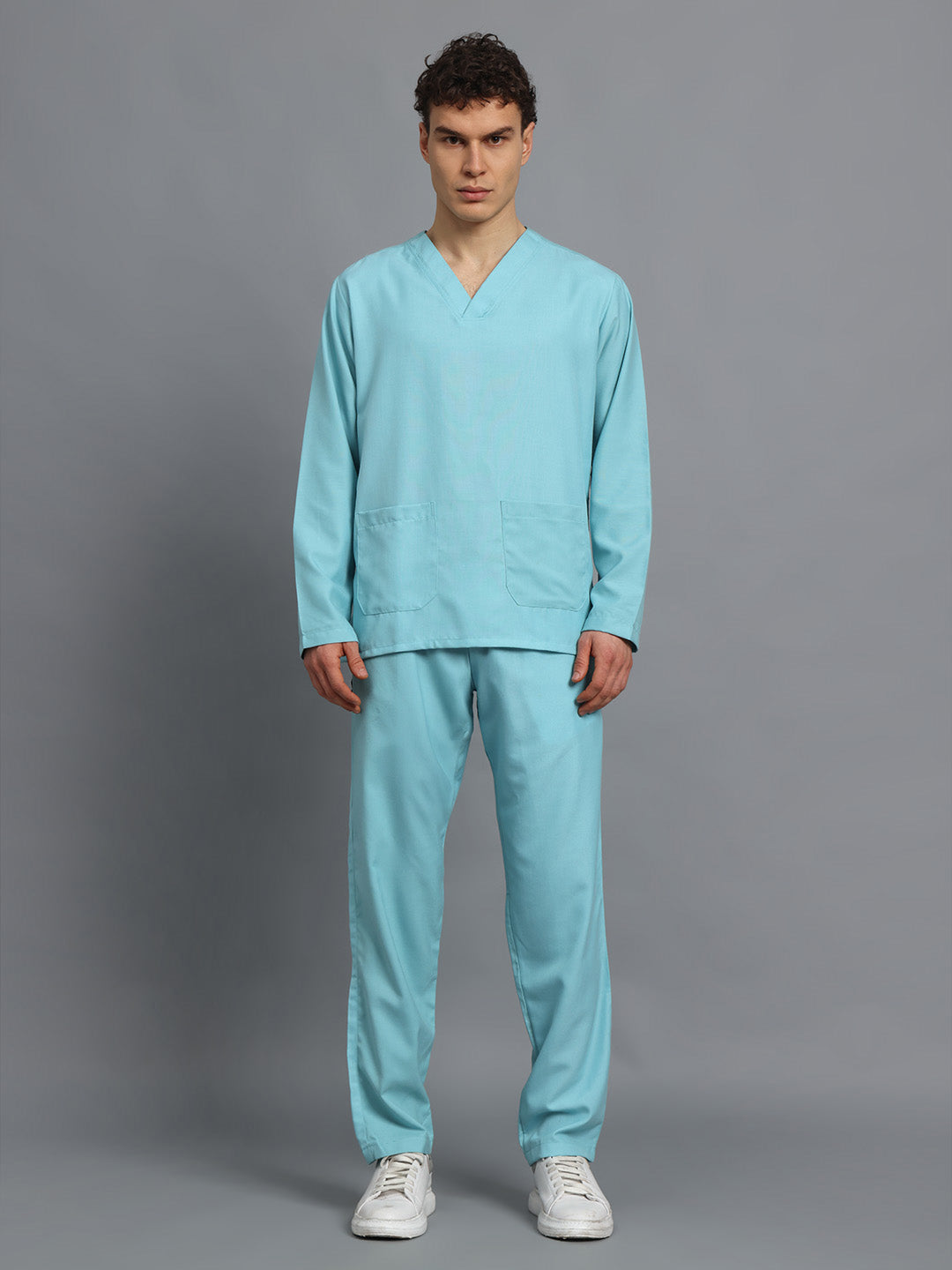 Sea Green Originals Full Sleeve Medical Scrubs - Male