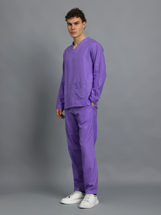 Violet Originals Full Sleeve Medical Scrubs - Male