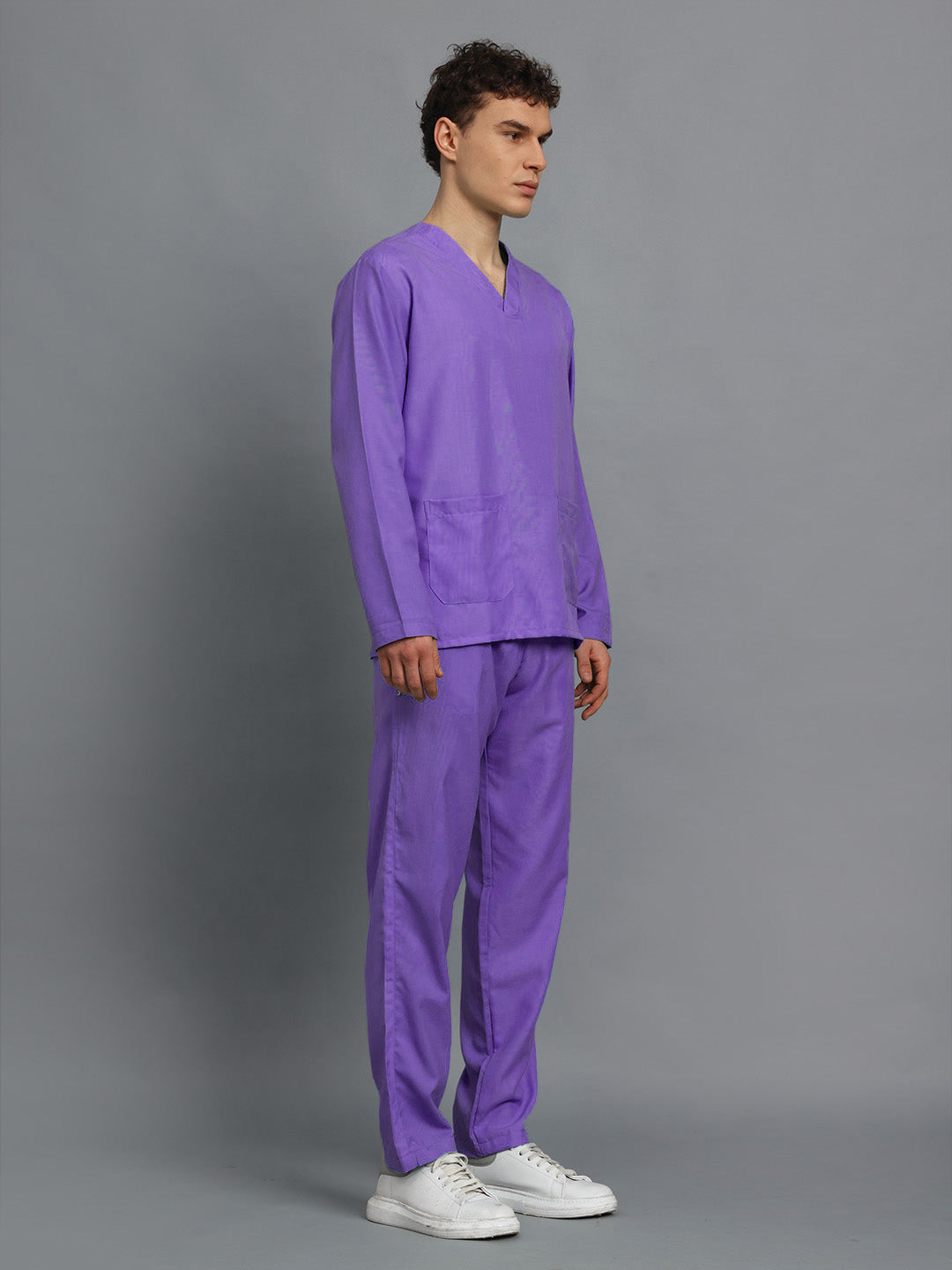 Violet Originals Full Sleeve Medical Scrubs - Male