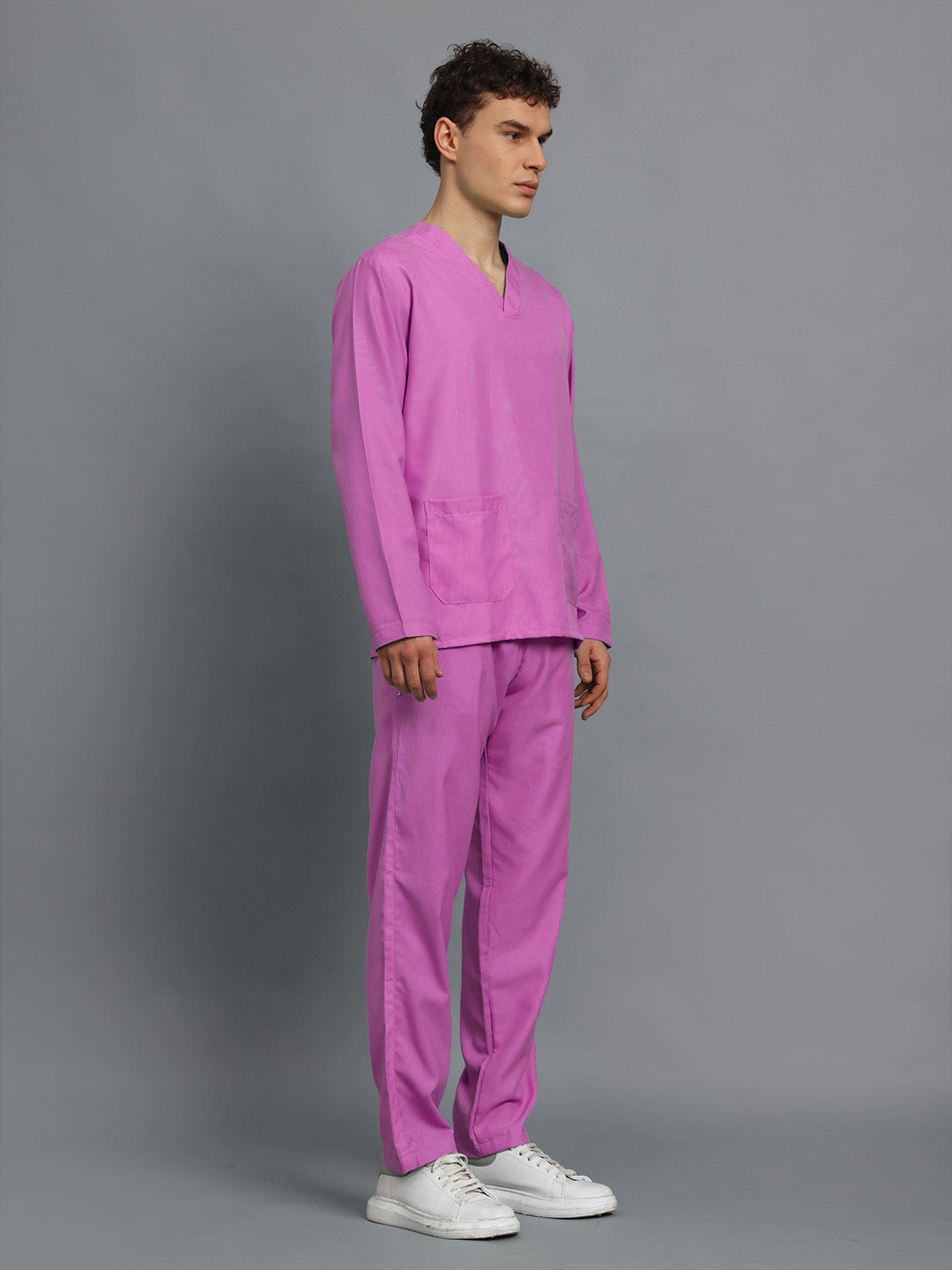 Pink Originals Full Sleeve Medical Scrubs - Male