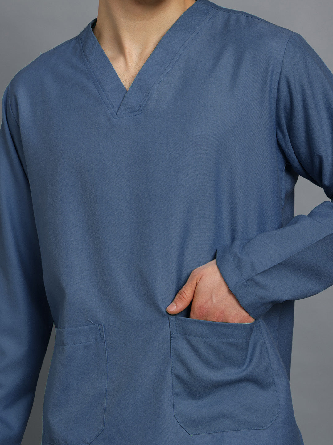 Dark Teal Originals Full Sleeve Medical Scrubs - Male