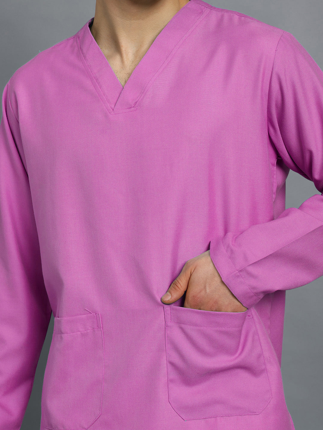 Pink Originals Full Sleeve Medical Scrubs - Male