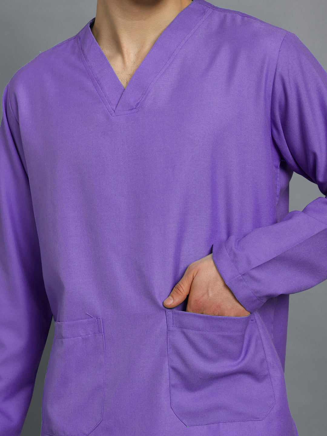 Violet Originals Full Sleeve Medical Scrubs - Male