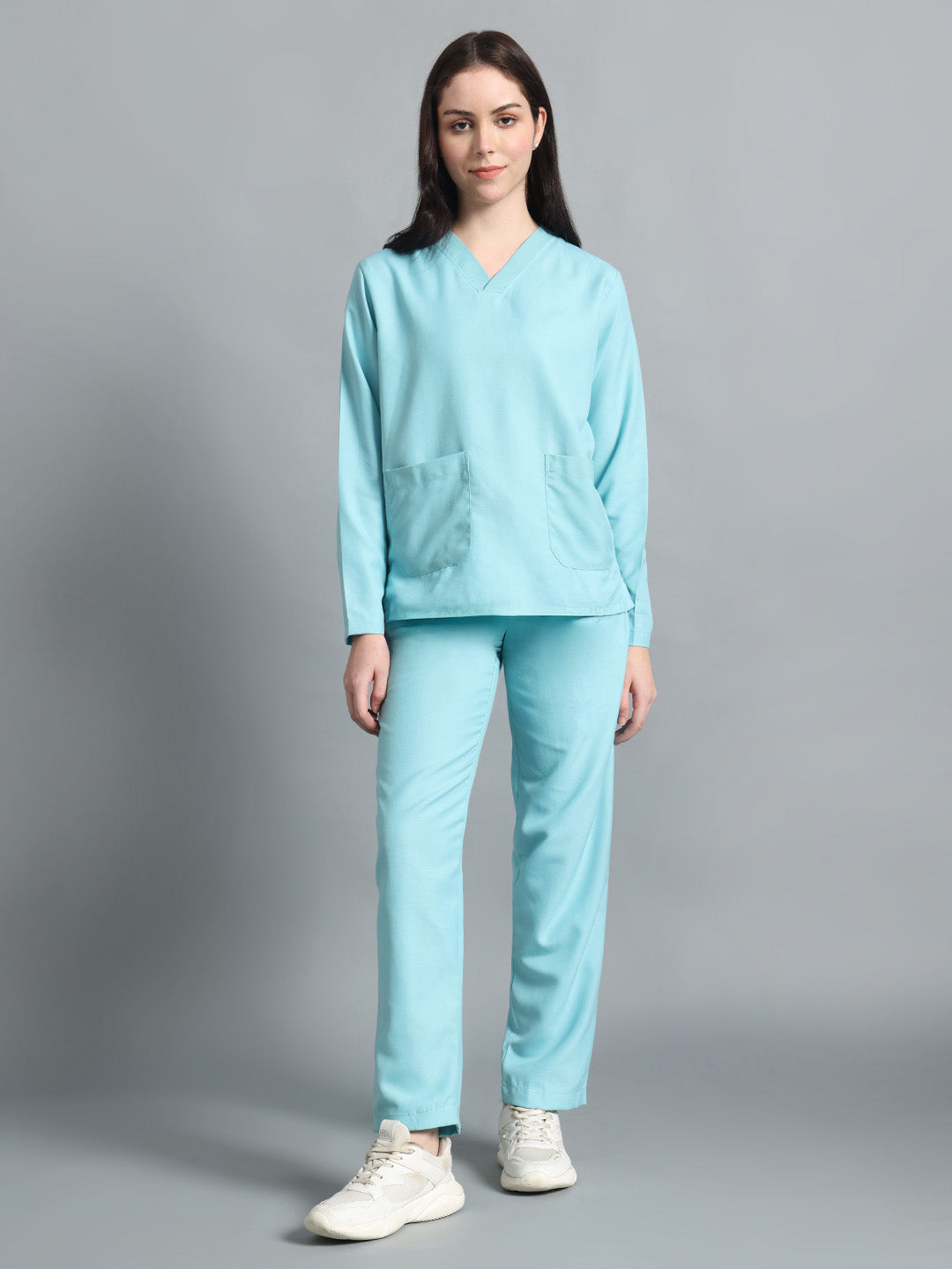 Sea Green Originals Full Sleeve Medical Scrubs - Female