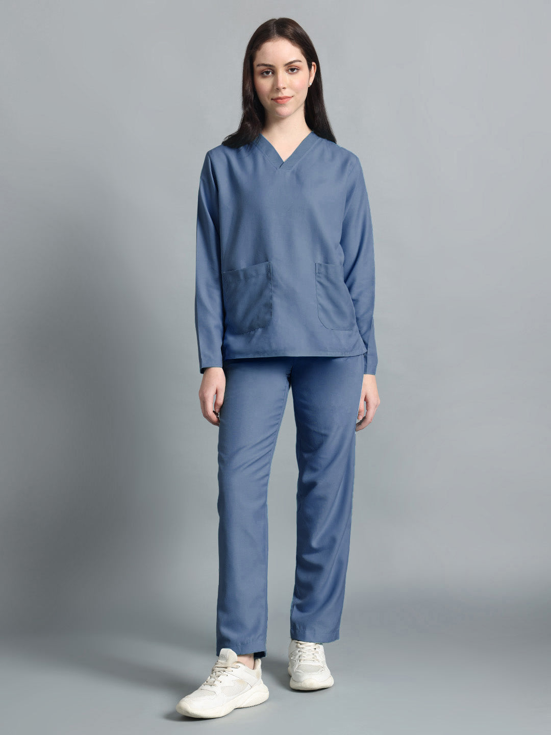 Dark Teal Originals Full Sleeve Medical Scrubs - Female