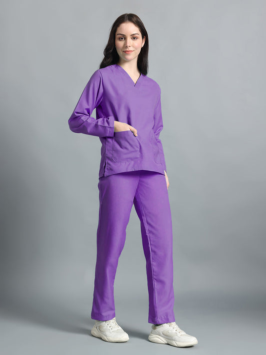 Violet Originals Full Sleeve Medical Scrubs - Female