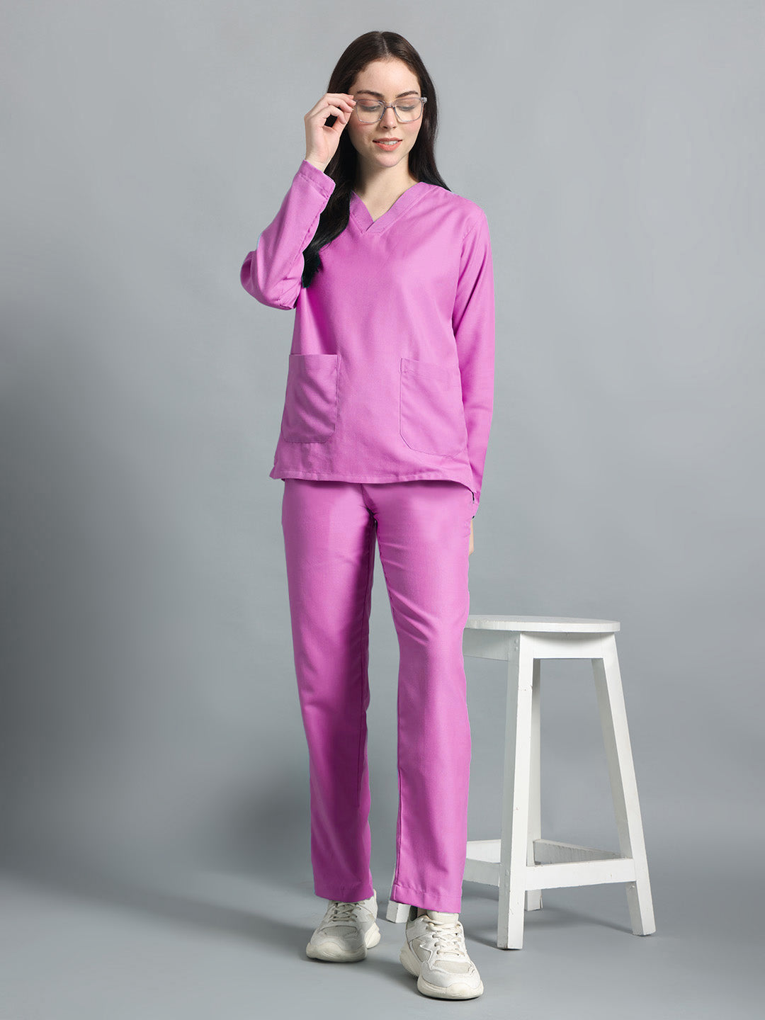 Pink Originals Full Sleeve Medical Scrubs - Female