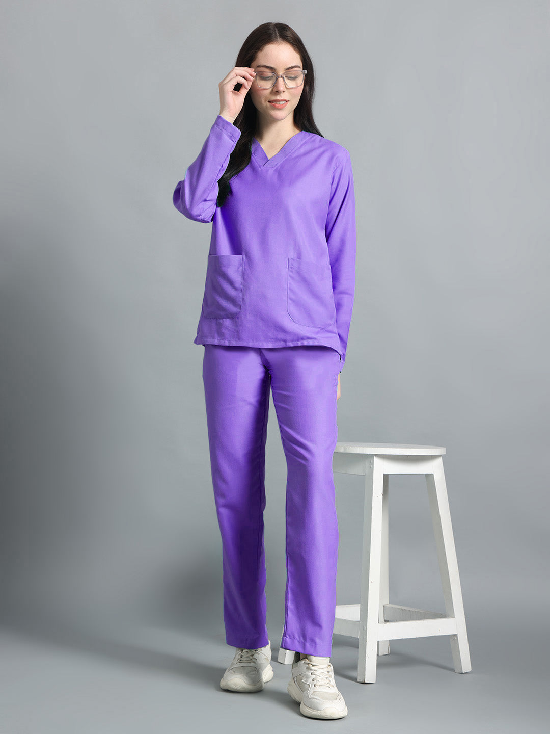 Violet Originals Full Sleeve Medical Scrubs - Female