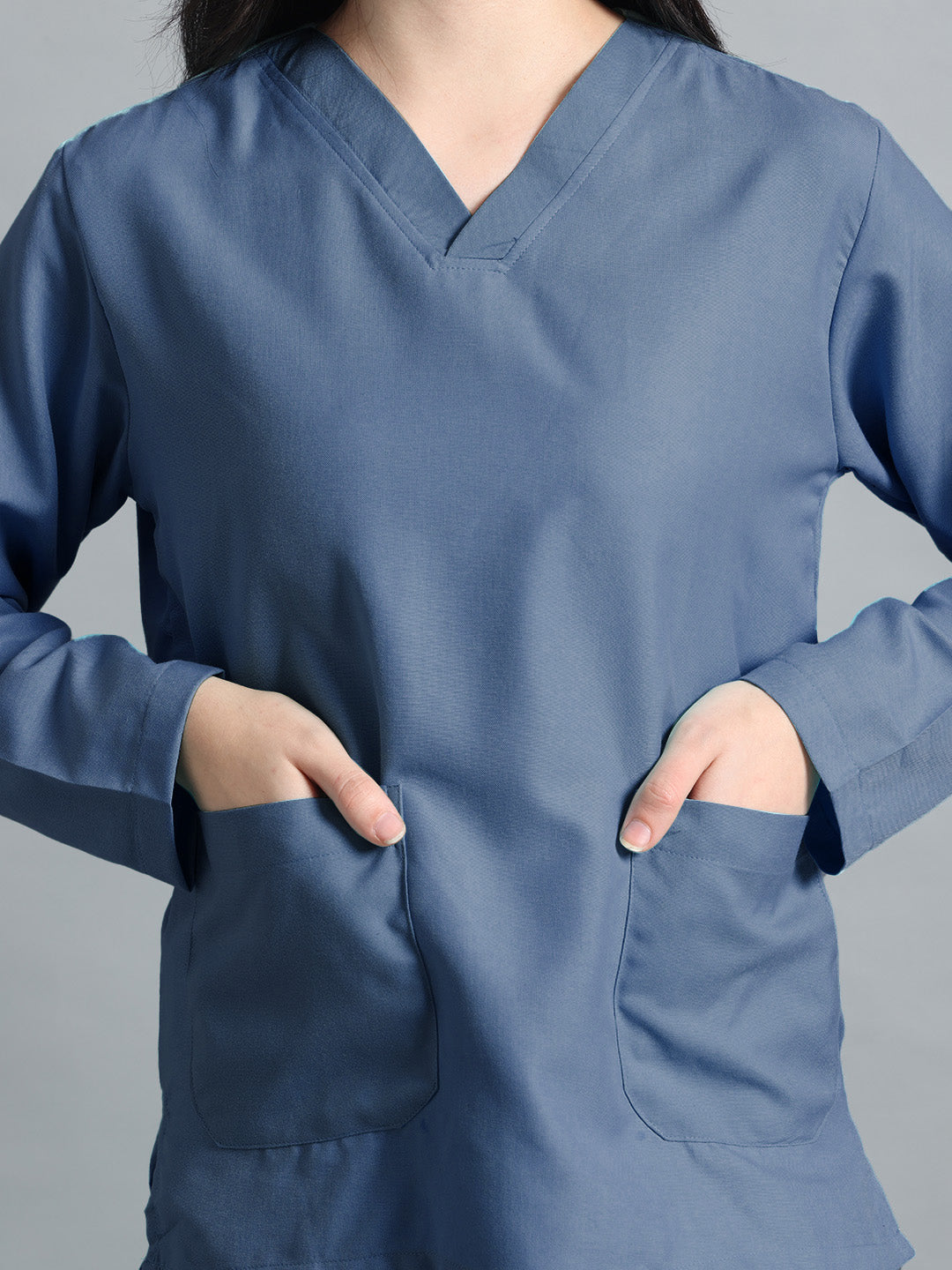 Dark Teal Originals Full Sleeve Medical Scrubs - Female