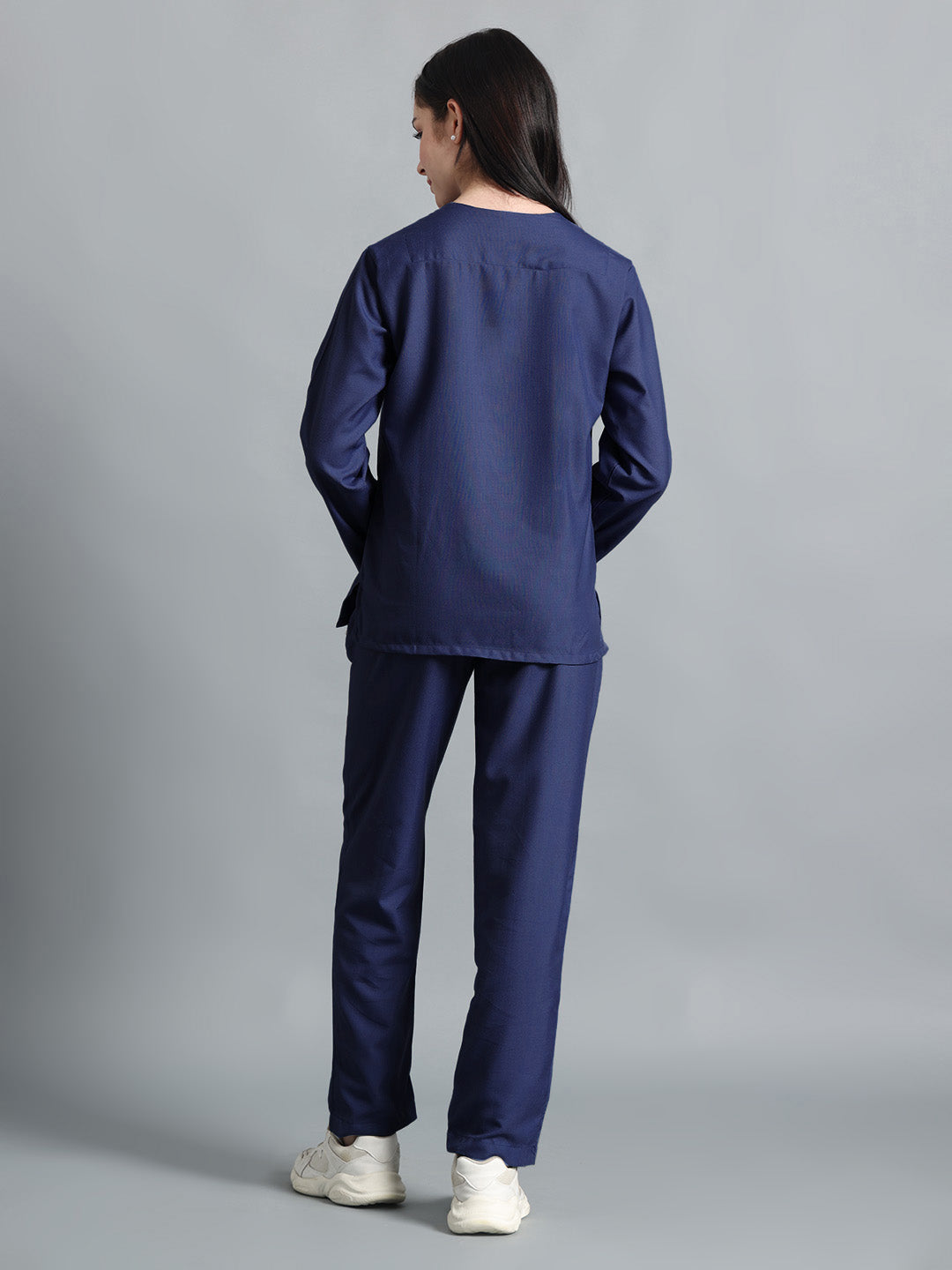 Navy Blue Originals Full Sleeve Medical Scrubs - Female