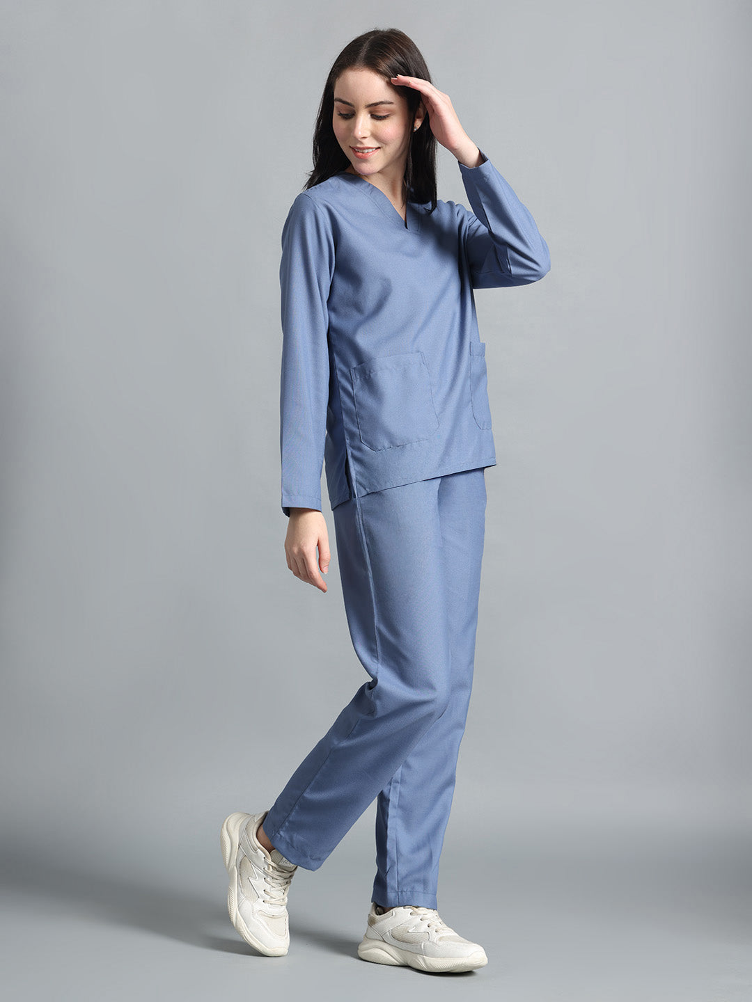 Teal Originals Full Sleeve Medical Scrubs - Female