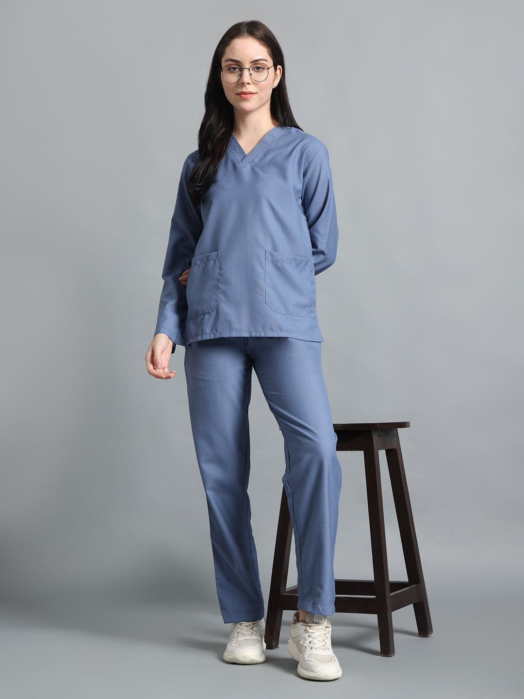 Teal Originals Full Sleeve Medical Scrubs - Female