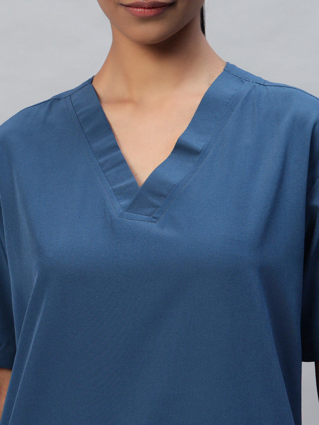 Bahama Blue Athleisure Stretch Half Sleeve Medical Scrubs – Female