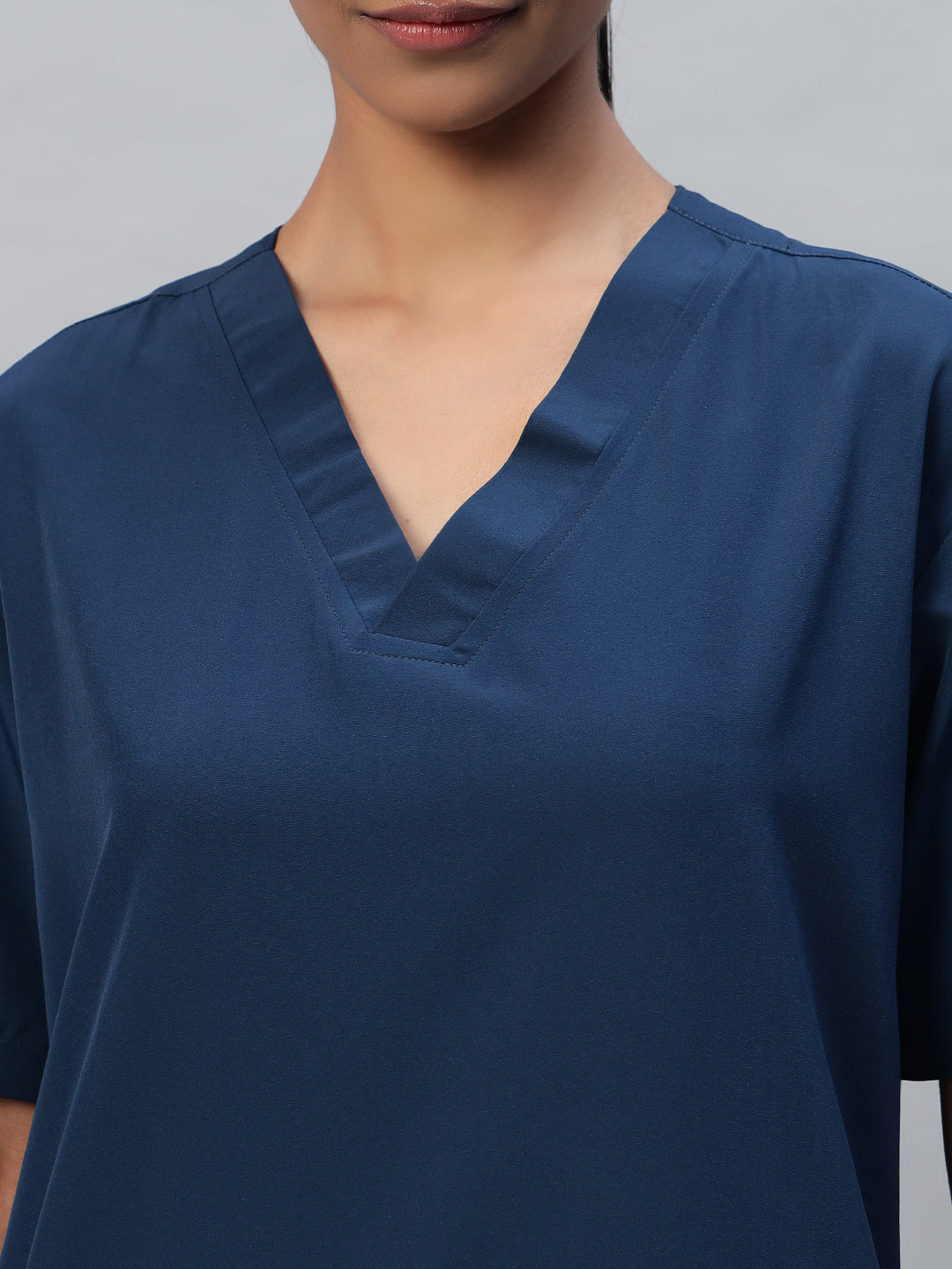 Airforce Athleisure Stretch Half Sleeve Medical Scrubs – Female