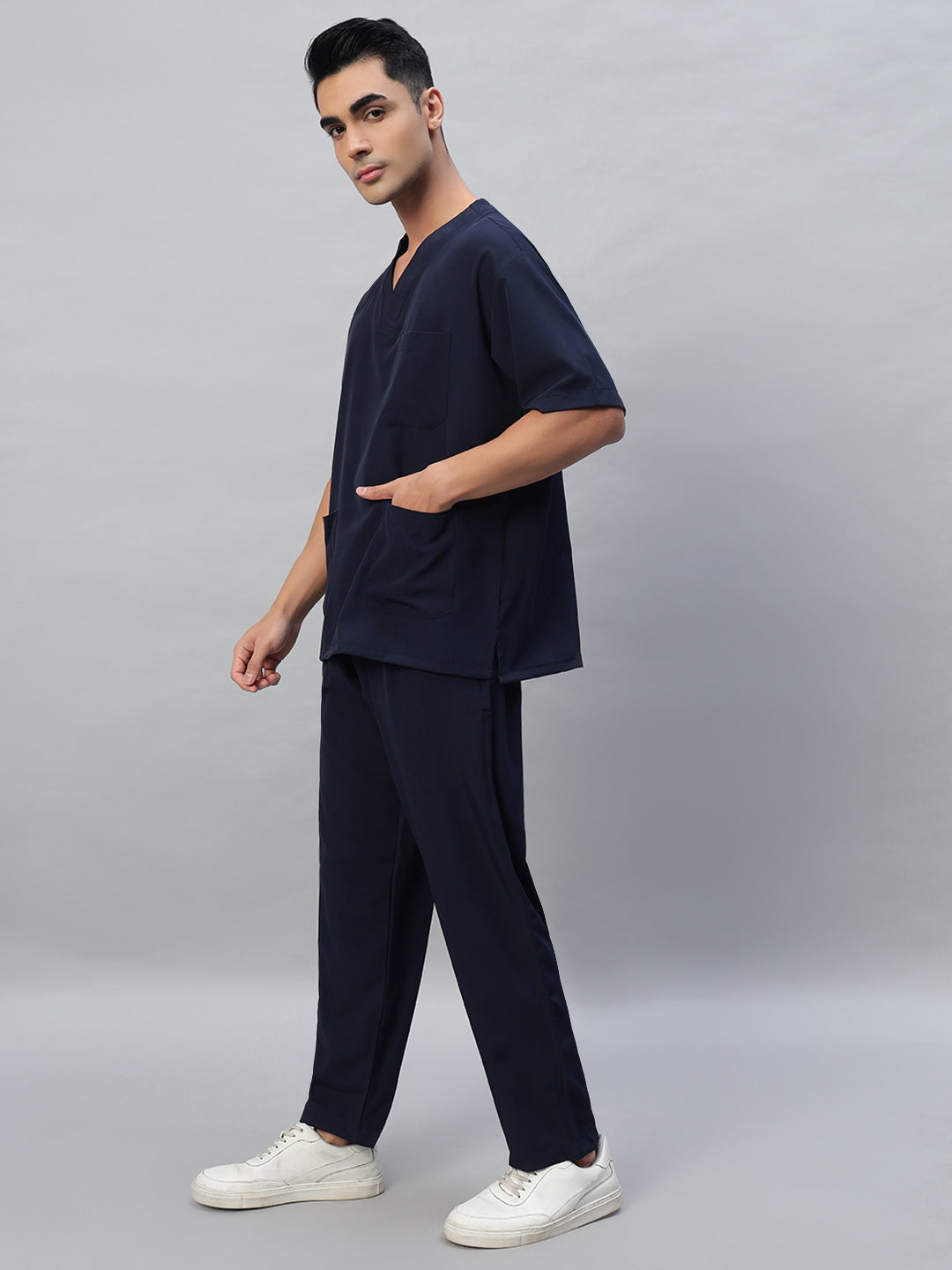 All-Day Half Sleeve Medical Scrubs - Male