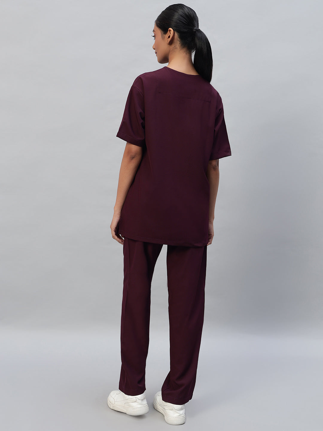 Athleisure Stretch Half Sleeve Medical Scrubs – Female