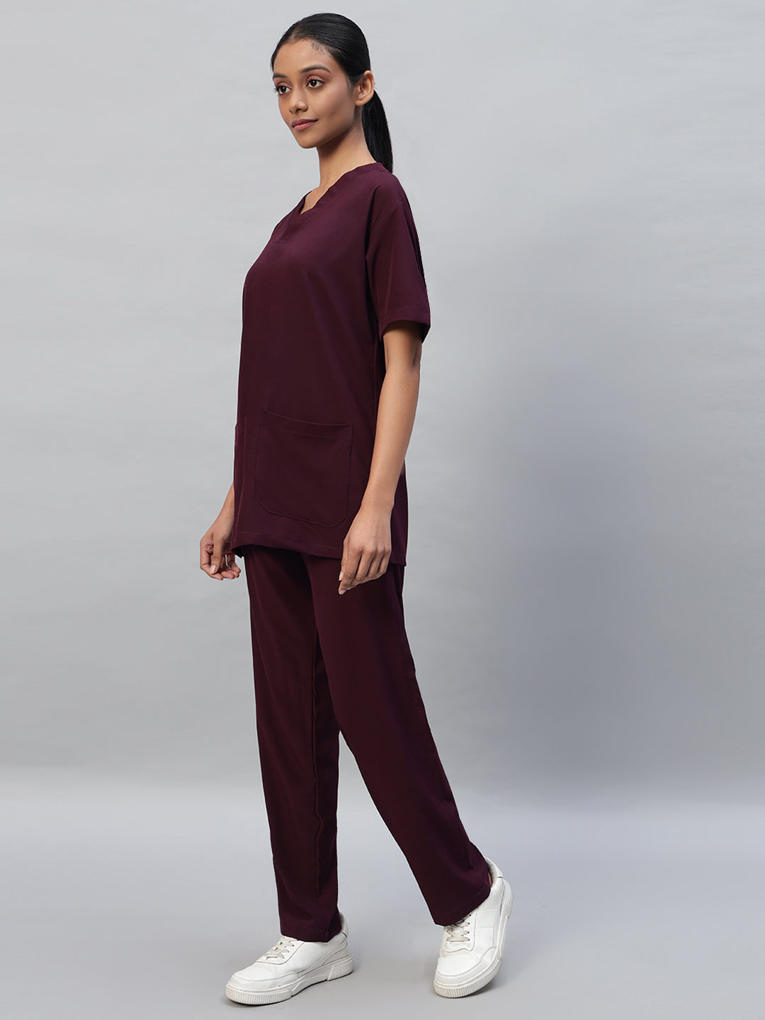 Athleisure Stretch Half Sleeve Medical Scrubs – Female