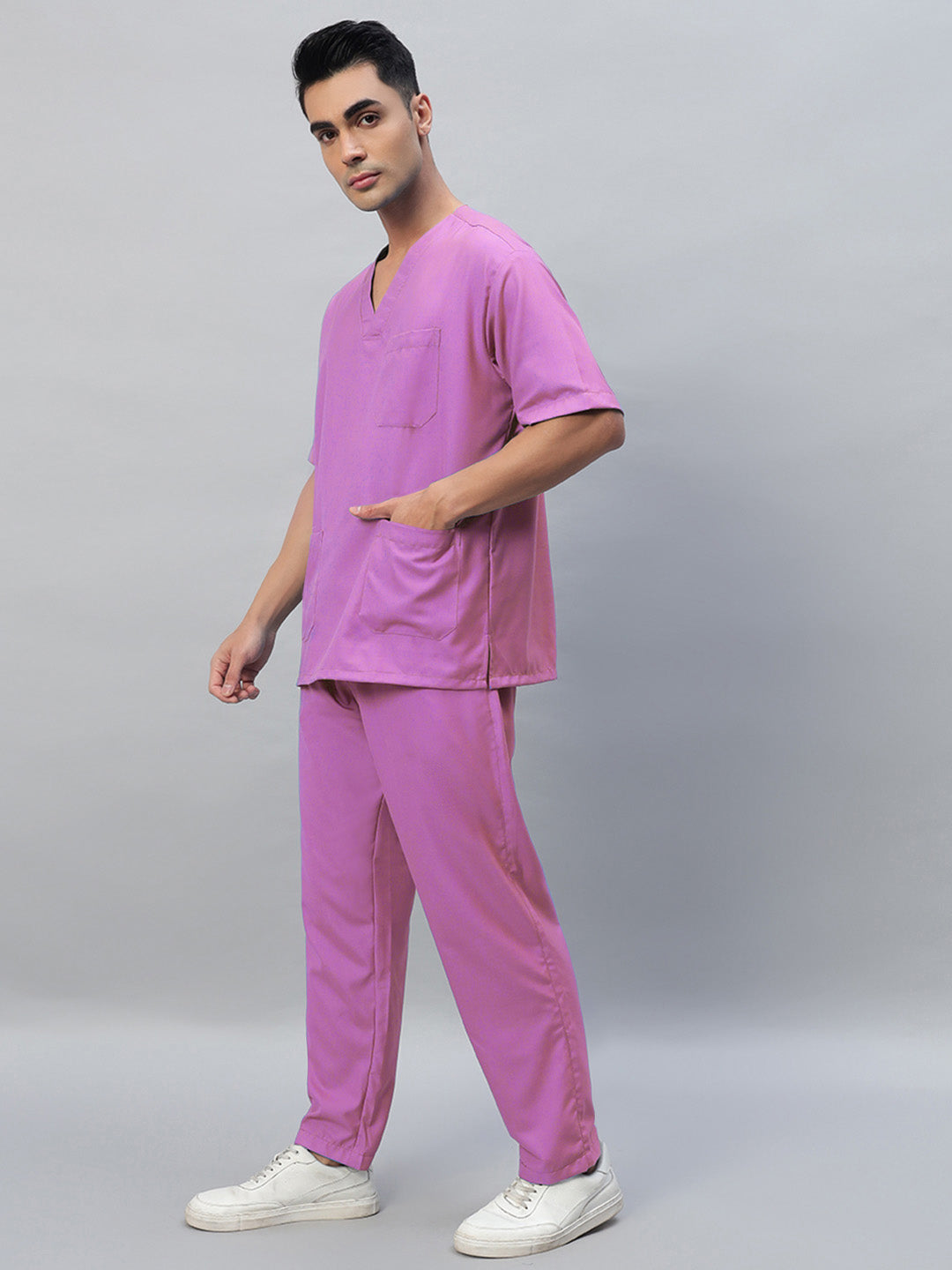 Pink Originals Half Sleeve Medical Scrubs - Male