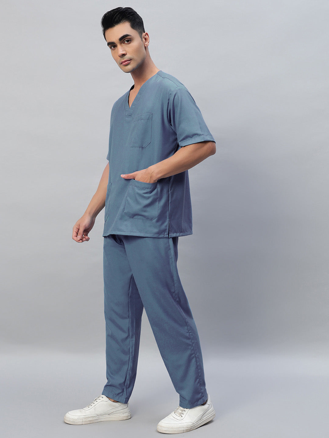 Teal Originals Half Sleeve Medical Scrubs - Male