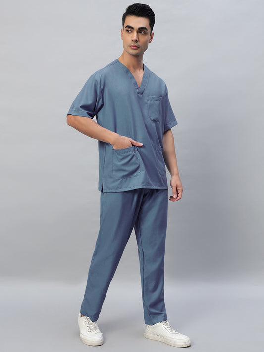 Teal Originals Half Sleeve Medical Scrubs - Male