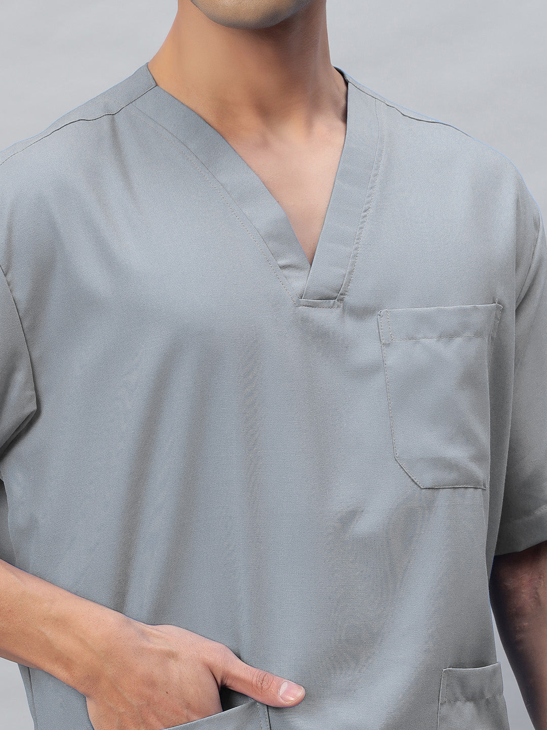 Grey Originals Half Sleeve Medical Scrubs - Male