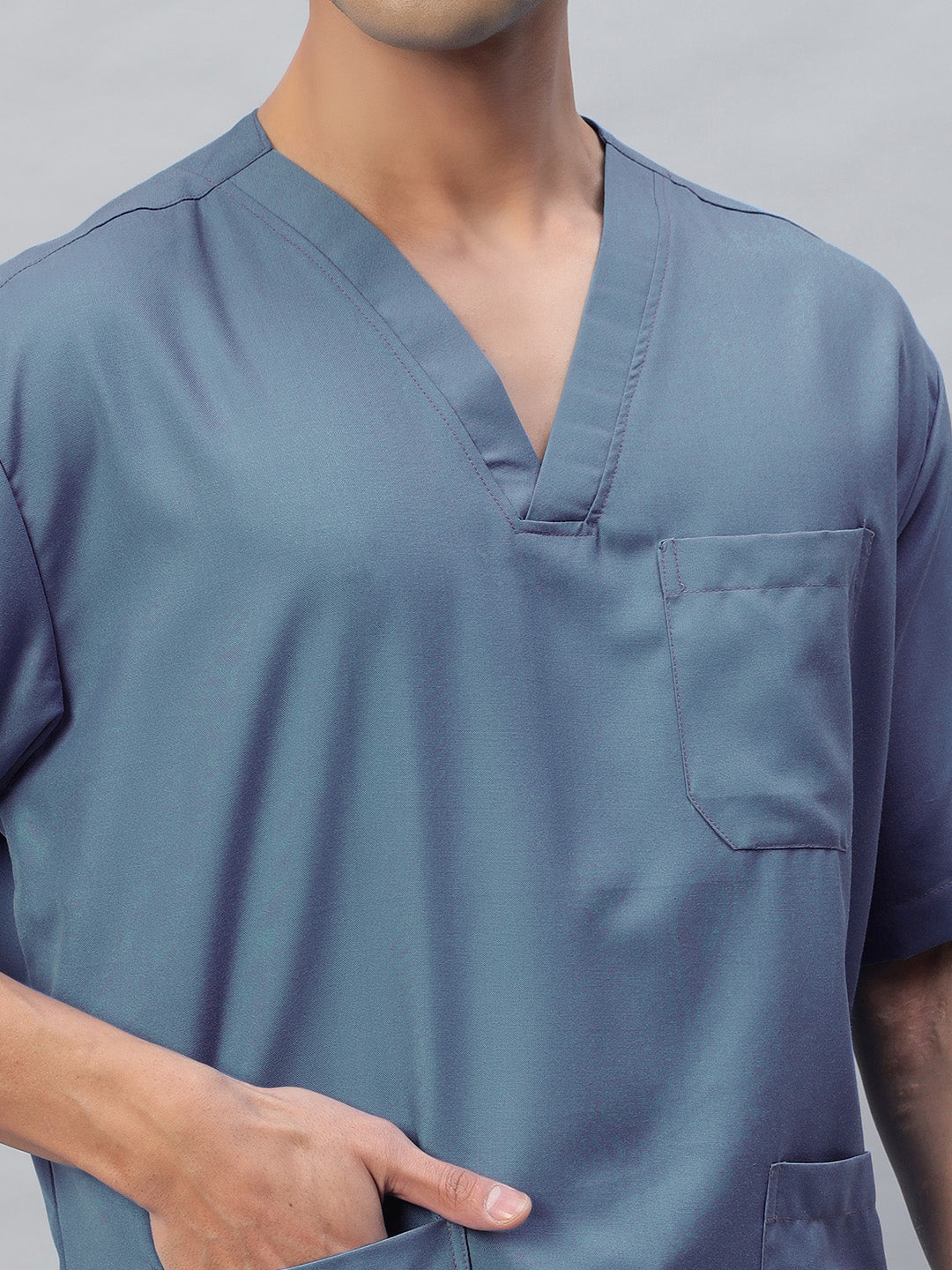 Teal Originals Half Sleeve Medical Scrubs - Male