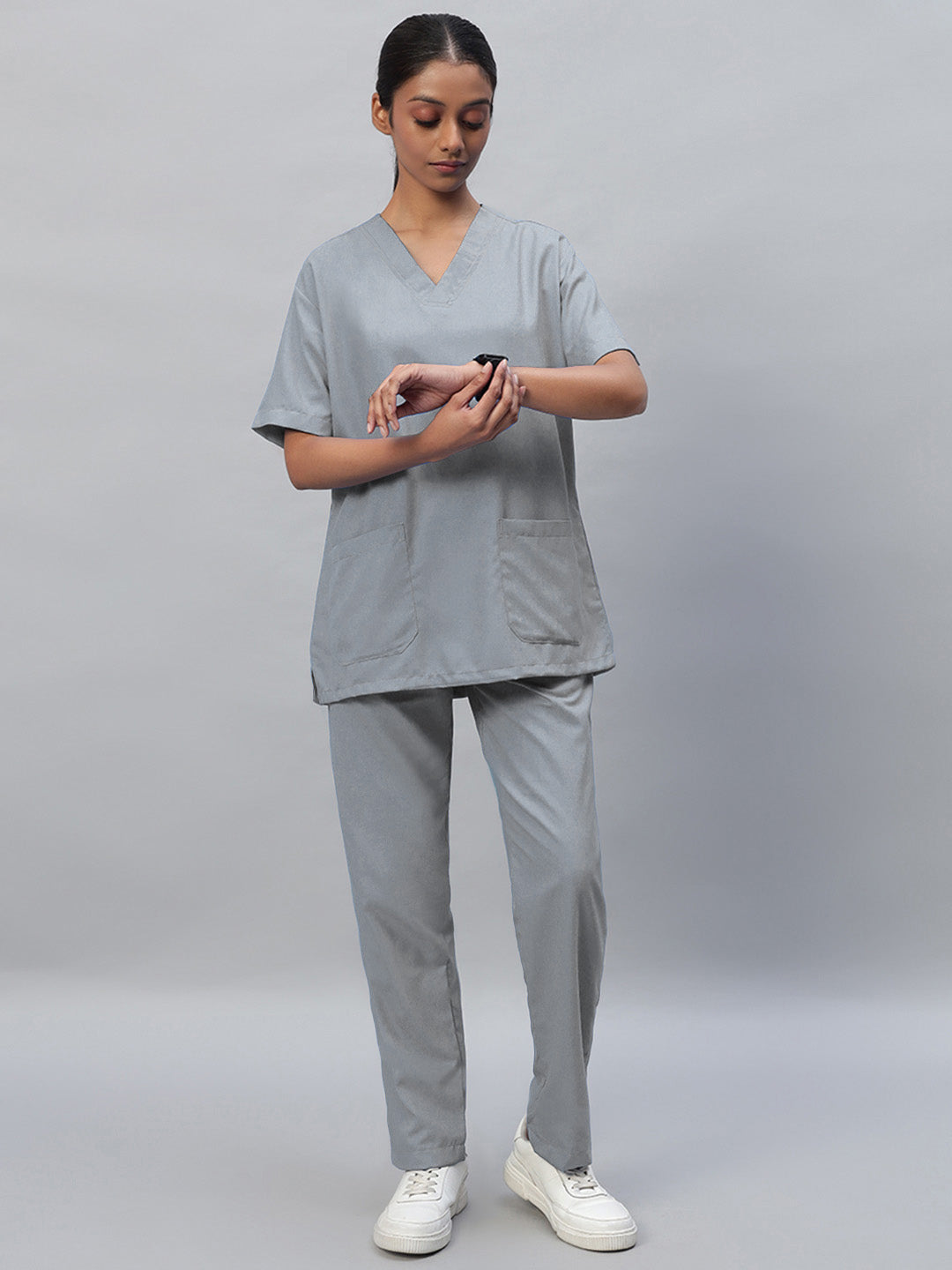 Grey Originals Half Sleeve Medical Scrubs - Female