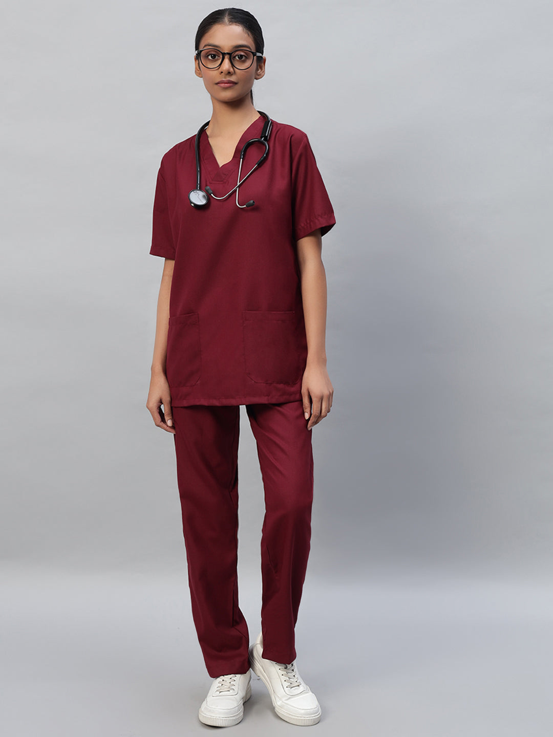 All-Day Half Sleeve Medical Scrubs - Female