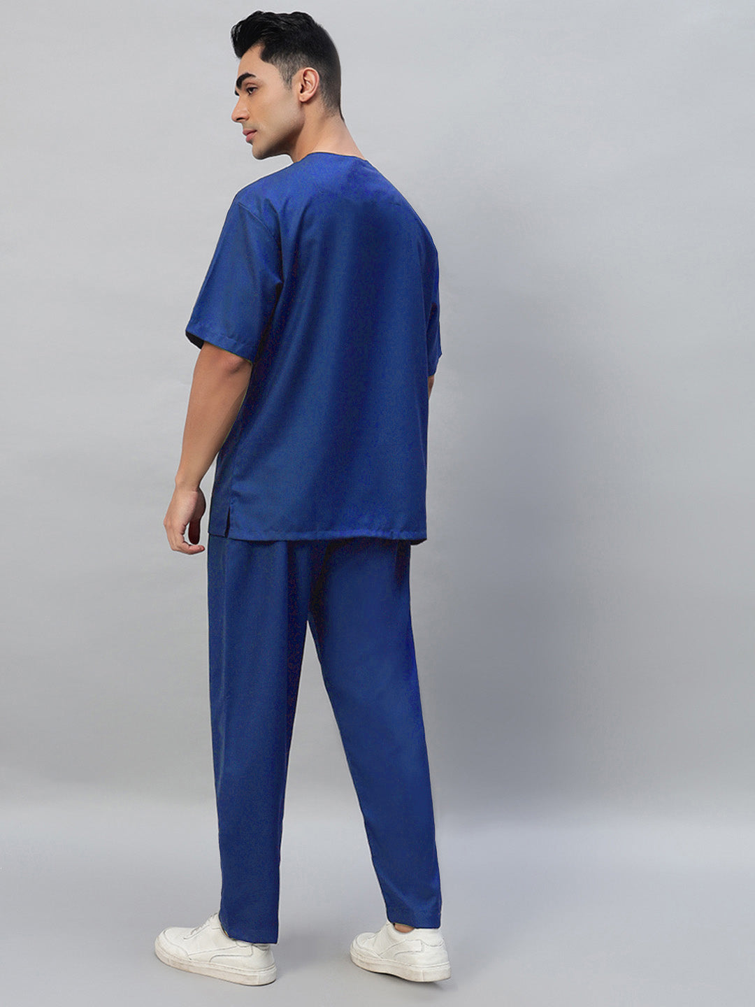 Royal Blue Originals Half Sleeve Medical Scrubs - Male