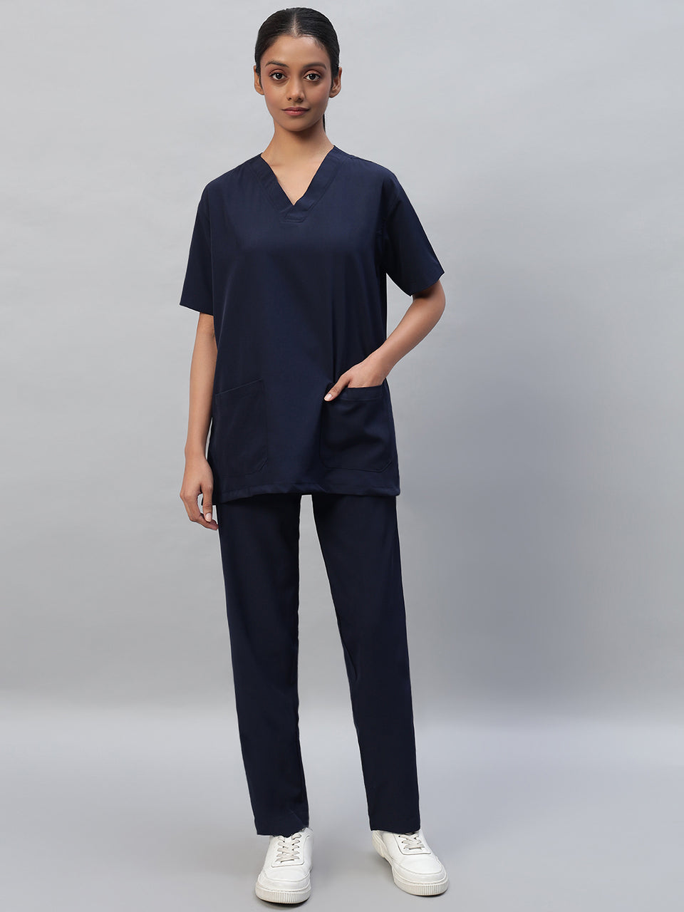 All-Day Half Sleeve Medical Scrubs - Female