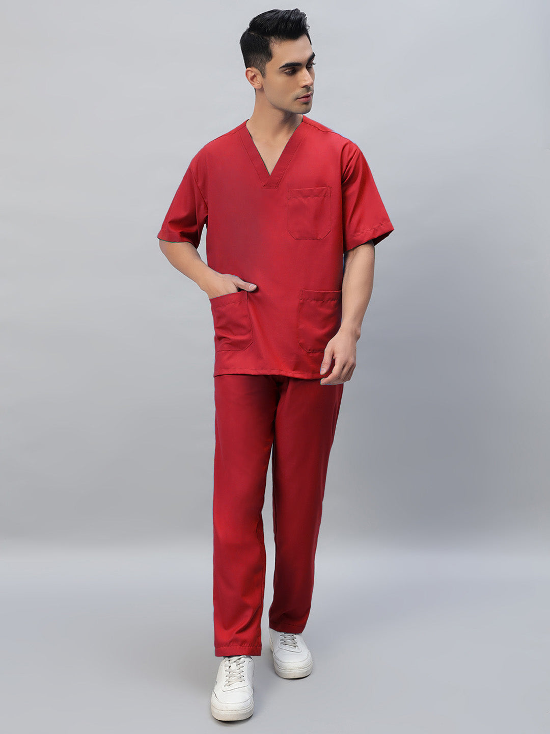 All-Day Half Sleeve Medical Scrubs - Male