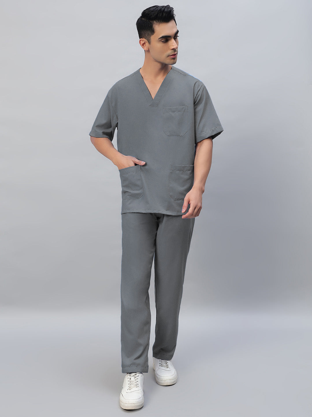 All-Day Half Sleeve Medical Scrubs - Male