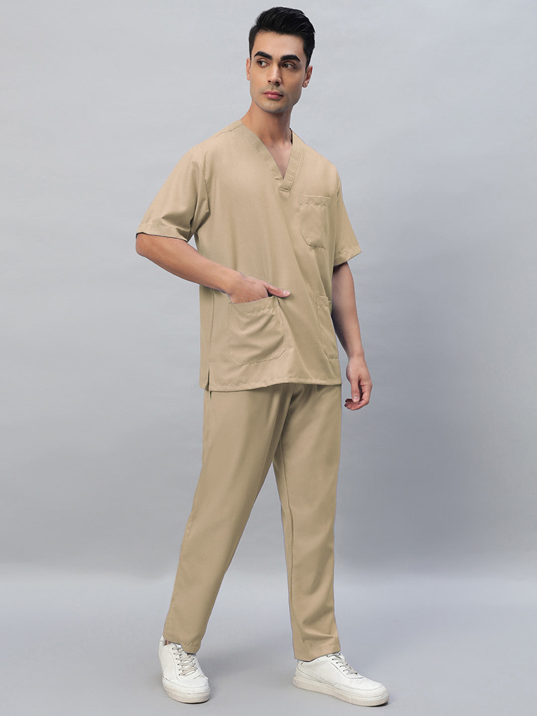 All-Day Half Sleeve Medical Scrubs - Male