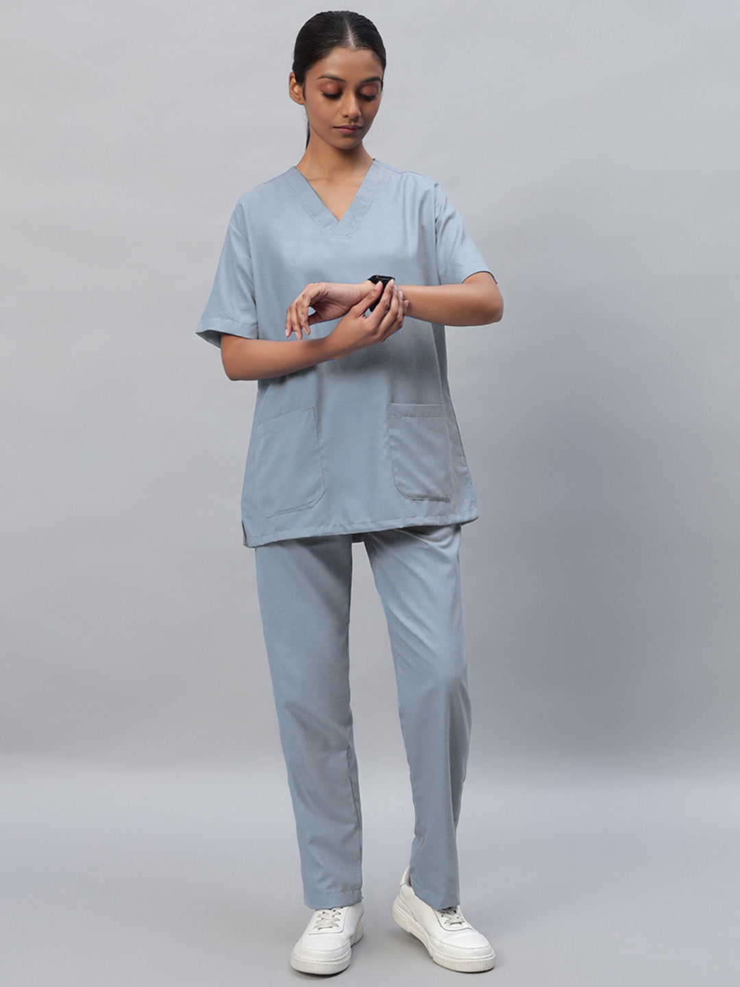 All-Day Half Sleeve Medical Scrubs - Female