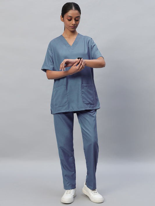 Teal Originals Half Sleeve Medical Scrubs - Female