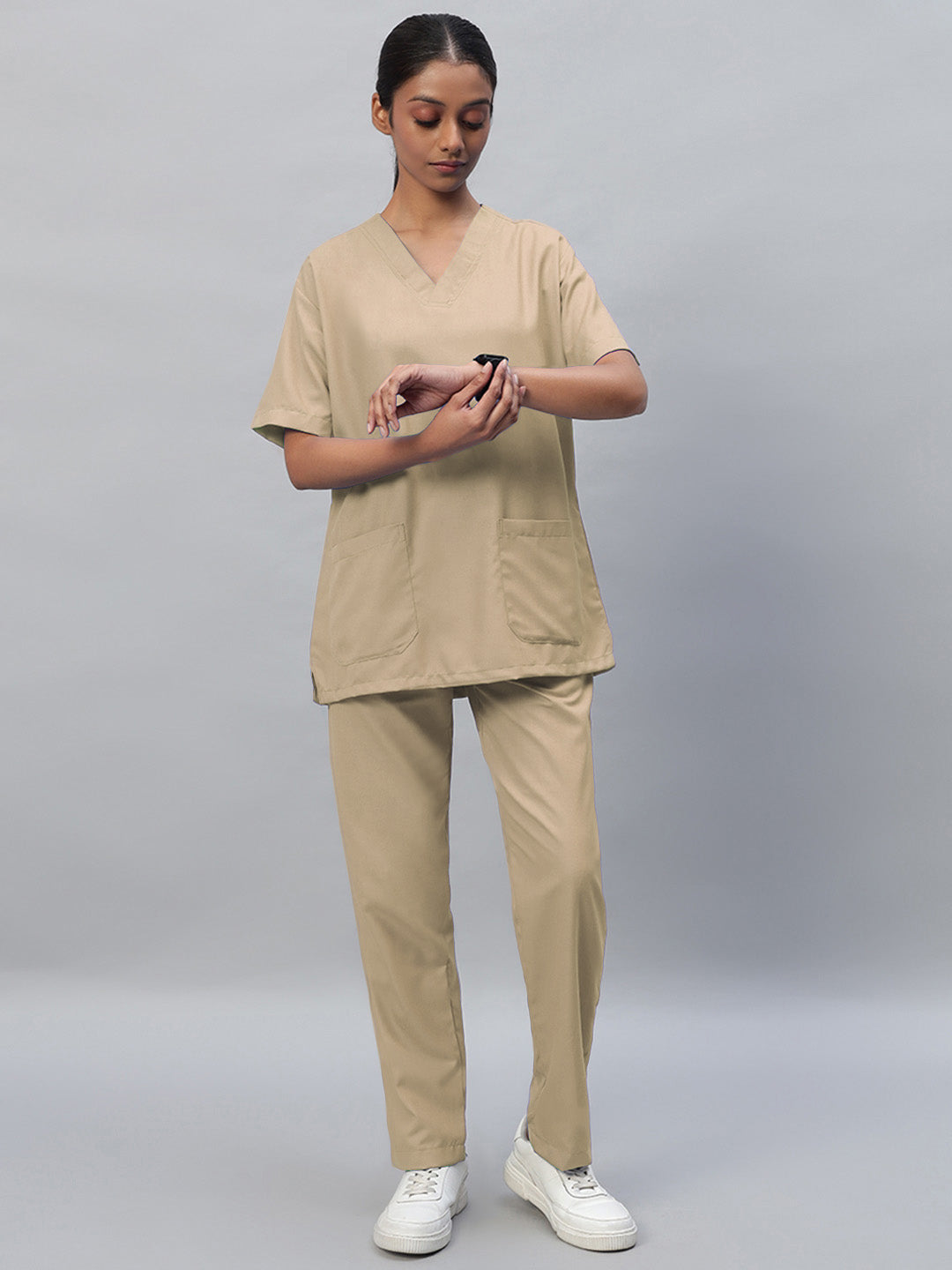 All-Day Half Sleeve Medical Scrubs - Female