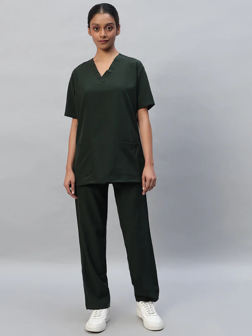 All-Day Half Sleeve Medical Scrubs - Female