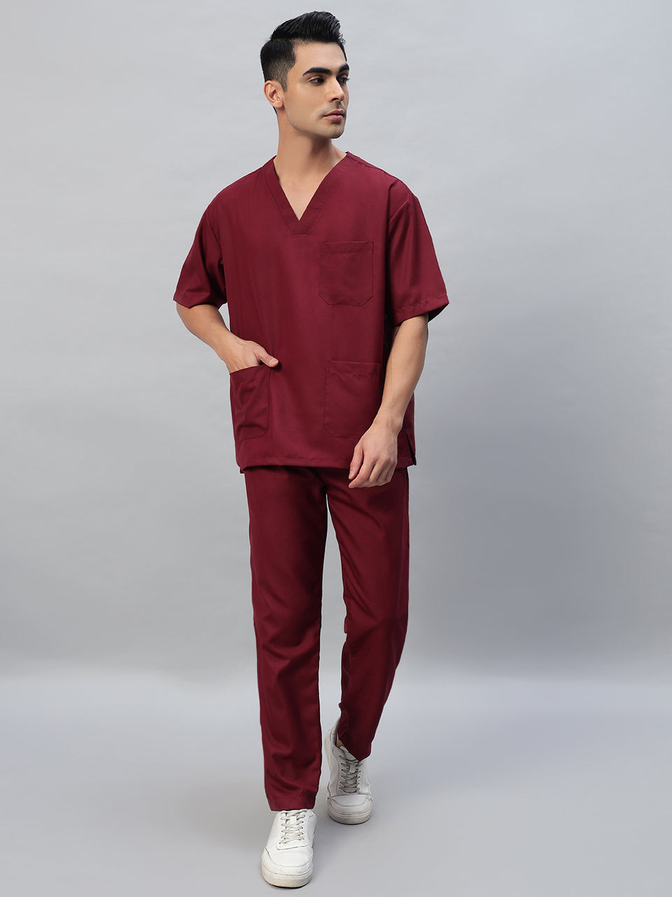 All-Day Half Sleeve Medical Scrubs - Male