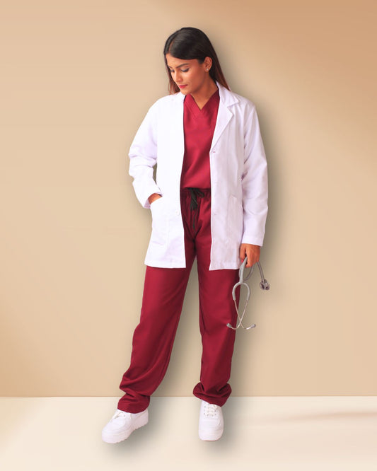 Raymond White Lab Coat - Full Sleeves | Doctors Lab Coat (Unisex)