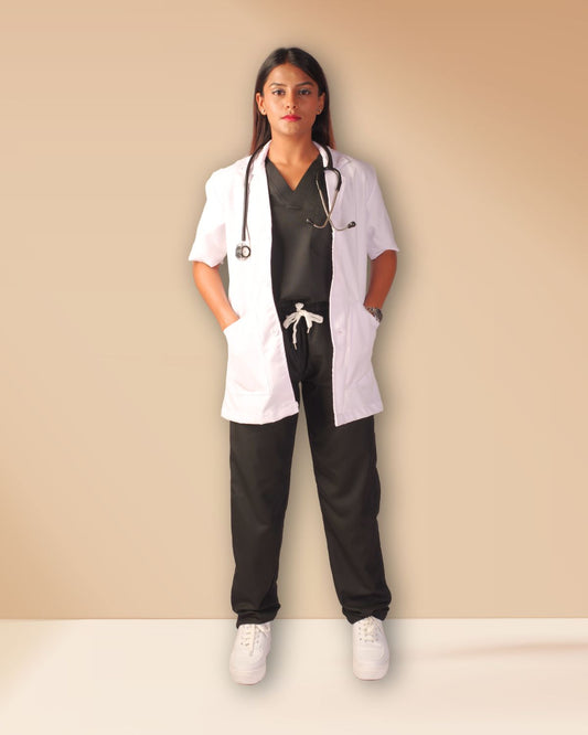 White lab coat - Half Sleeve Offer (Unisex)