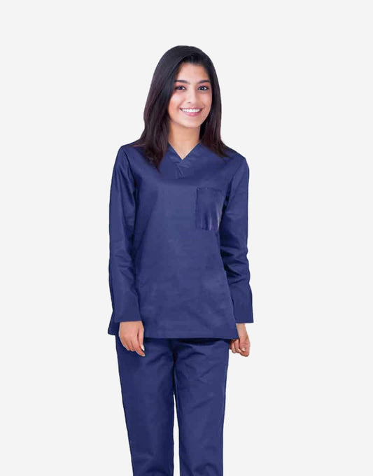 All-Day Full Sleeve Medical Scrubs - Female