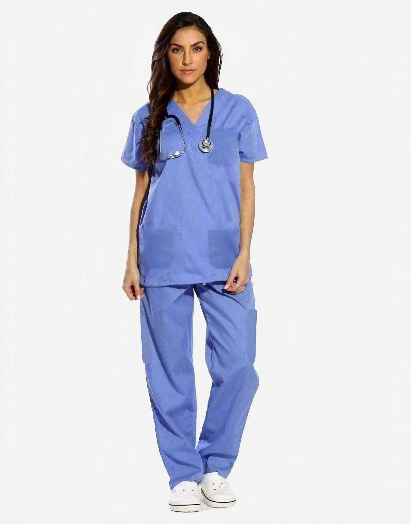 All Star 7 Pockets Half Sleeve Medical Scrubs – Female