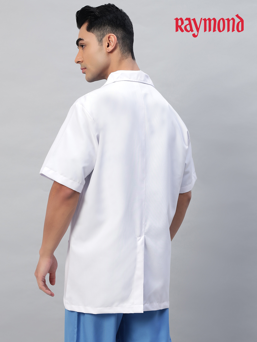 Raymond White Lab Coat - Half Sleeves | Doctors Lab Coat (Unisex)