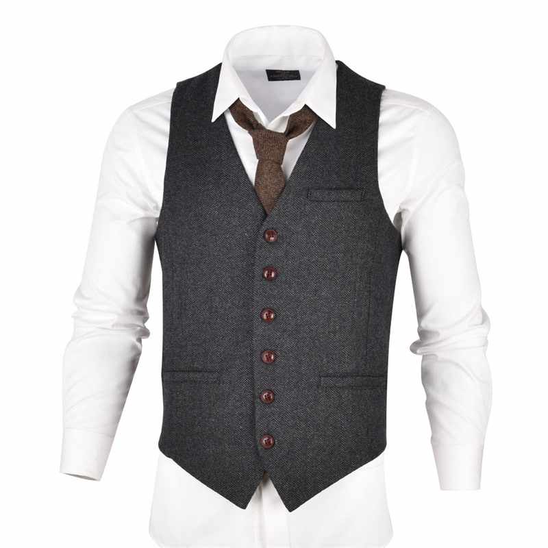 Black Waistcoat for Men